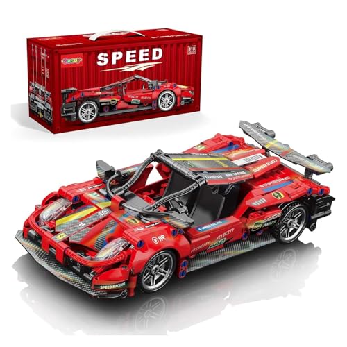Sosuy 1:18 Supersportwagen Modellbausteine Sets - 513 Stück MOC Rally Car Racing Engineering Spielzeug zum Spielen und Ausstellen - Modell Spielzeug Geschenkidee für Erwachsene Jungen Sosuy 1:18 Supersportwagen Modellbausteine Sets - 513 Stück MOC Rally Car Racing Engineering Spielzeug zum Spielen und Ausstellen - Modell Spielzeug Geschenkidee für Erwachsene Jungen von Sosuy