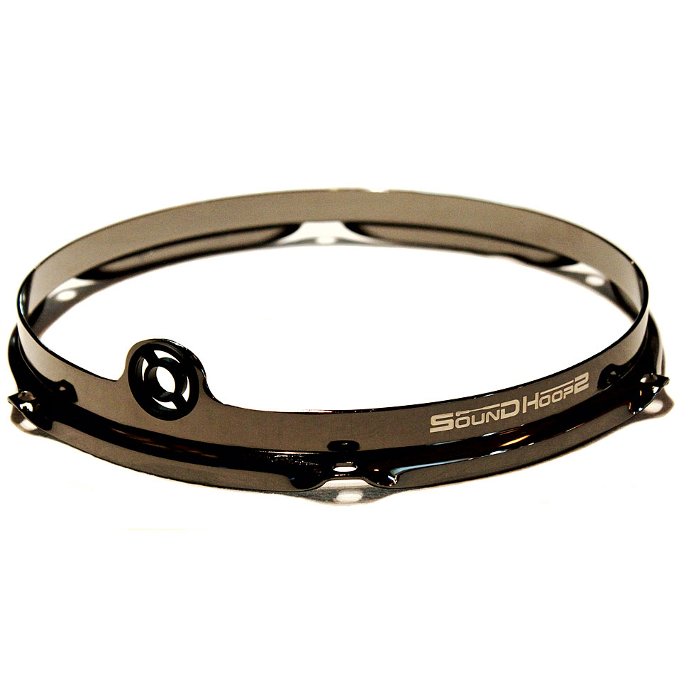 SoundHoops Pro 10" Black Nickel Tom Hoop 6 Holes Spannreifen SoundHoops Pro 10" Black Nickel Tom Hoop 6 Holes Spannreifen von SoundHoops