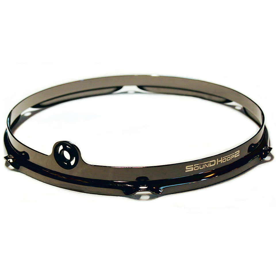 SoundHoops Pro 12" Black Nickel Tom Hoop 6 Holes Spannreifen SoundHoops Pro 12" Black Nickel Tom Hoop 6 Holes Spannreifen von SoundHoops
