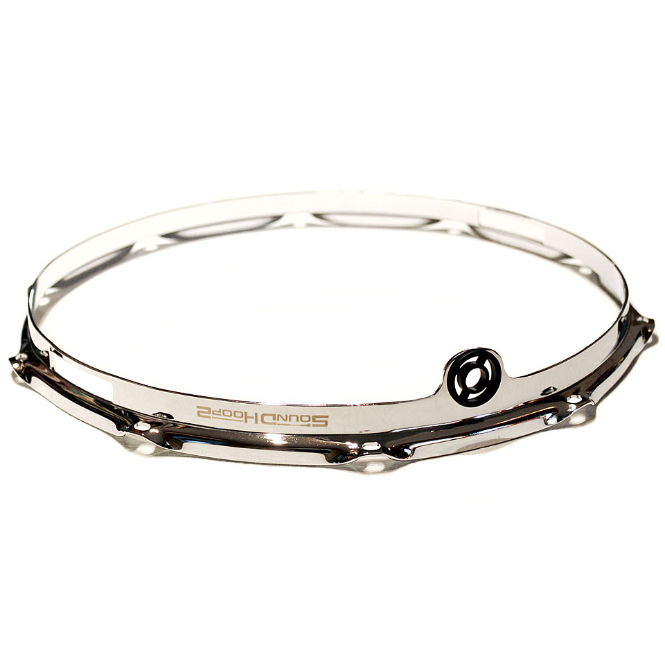 SoundHoops Pro 14" Chrome Snare Side Hoop 10 Holes Spannreifen SoundHoops Pro 14" Chrome Snare Side Hoop 10 Holes Spannreifen von SoundHoops