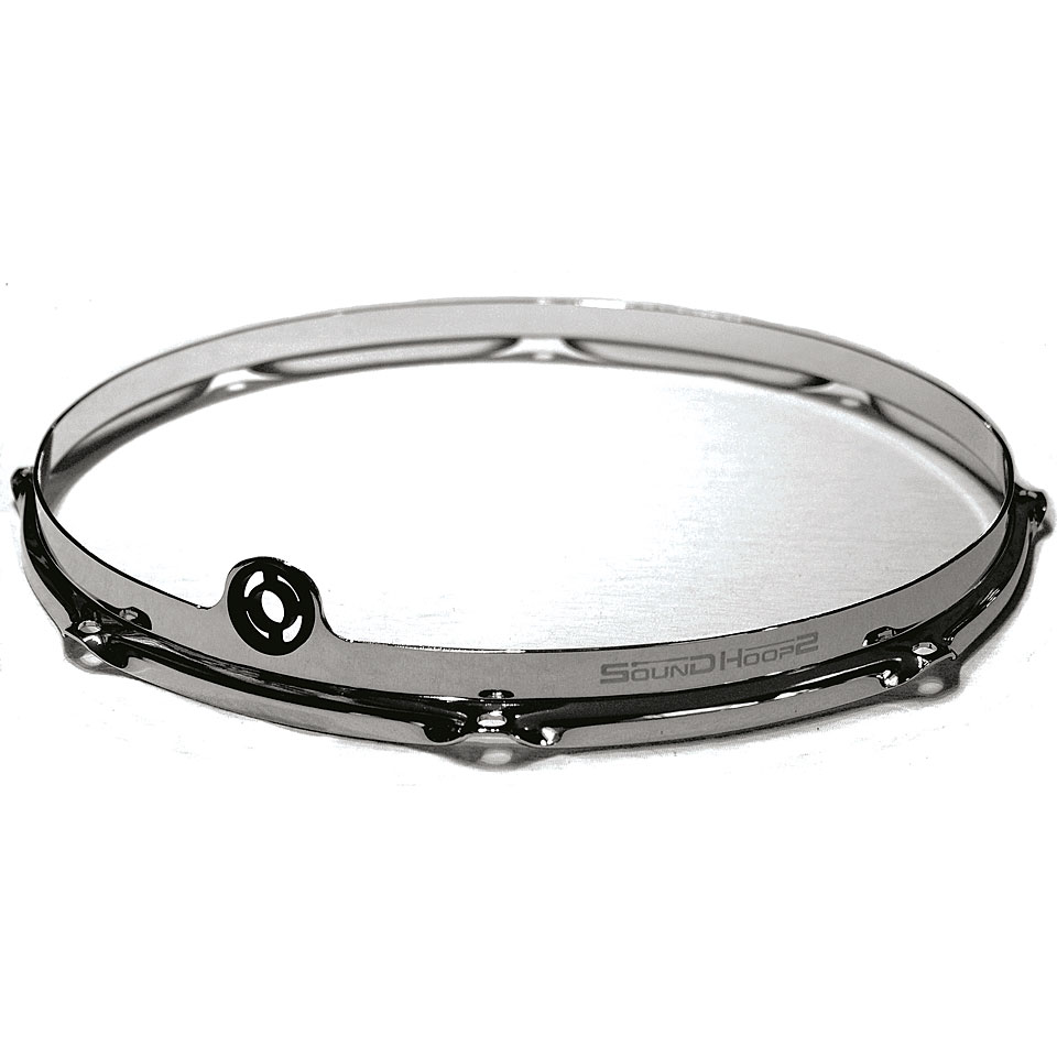 SoundHoops Pro 14" Chrome Tom / Floor Tom Hoop Chrome 8 Holes SoundHoops Pro 14" Chrome Tom / Floor Tom Hoop Chrome 8 Holes von SoundHoops