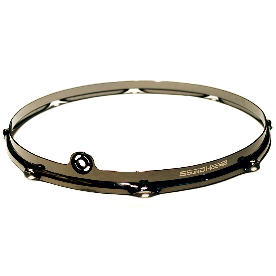 SoundHoops Pro 16" Black Nickel Tom Hoop 8 Holes Spannreifen SoundHoops Pro 16" Black Nickel Tom Hoop 8 Holes Spannreifen von SoundHoops
