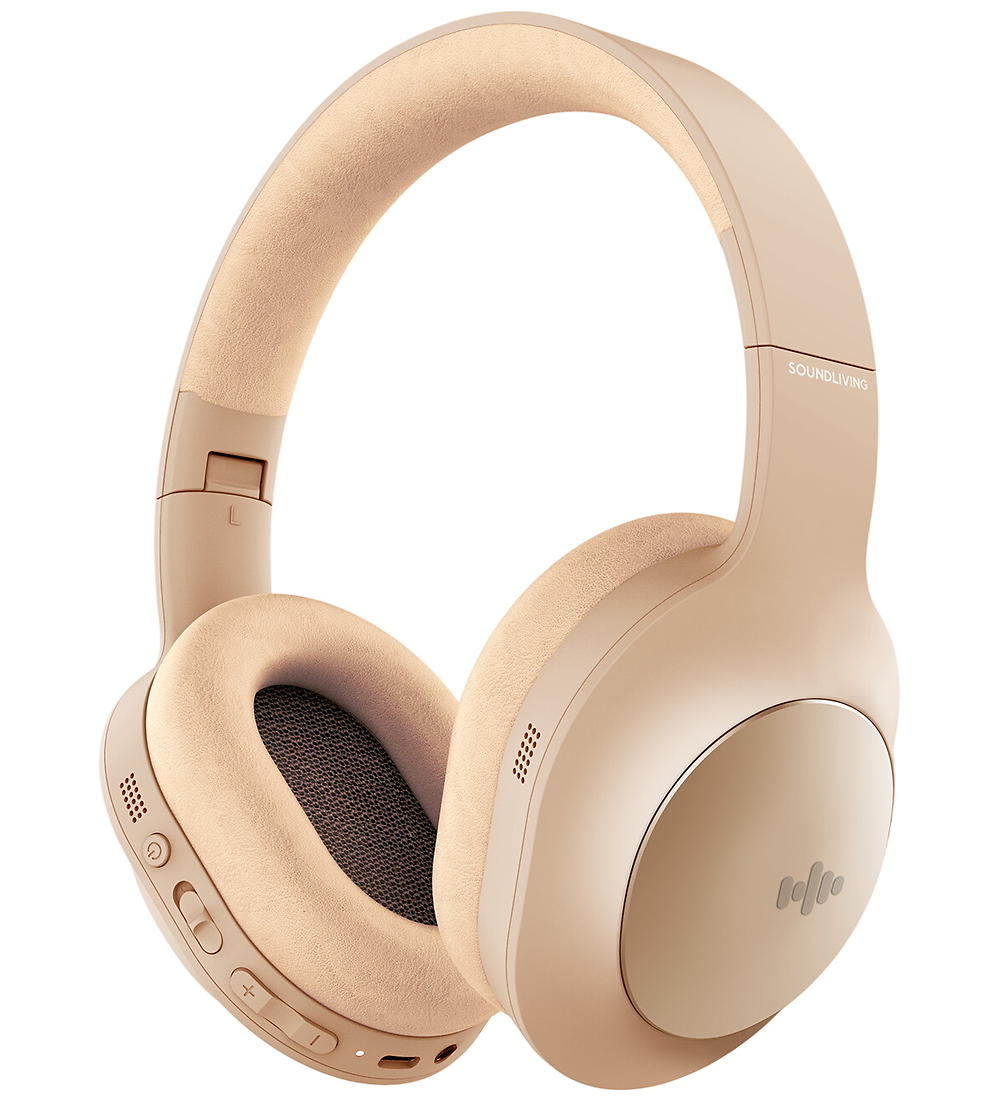 Soundliving Kopfhörer - Wave - Over-Ear - ANC - Gold - Soundliving - One Size - Kopfhörer von Soundliving