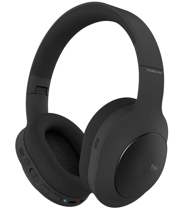 Soundliving Kopfhörer - Wave - Over-Ear - ANC - Schwarz - Soundliving - One Size - Kopfhörer Soundliving Kopfhörer - Wave - Over-Ear - ANC - Schwarz - Soundliving - One Size - Kopfhörer von Soundliving