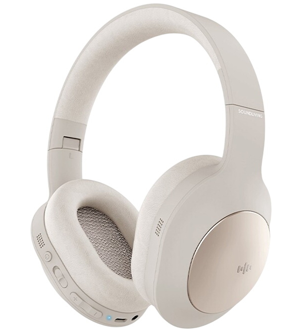 Soundliving Kopfhörer - Wave Pro - Over-Ear - ANC - Beige - Soundliving - One Size - Kopfhörer von Soundliving