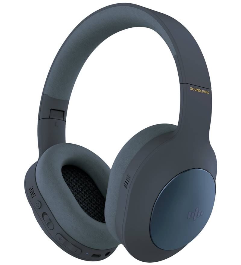 SoundlivingKopfhörer - Wave - Over-Ear - ANC - Blau - Soundliving - One Size - Kopfhörer SoundlivingKopfhörer - Wave - Over-Ear - ANC - Blau - Soundliving - One Size - Kopfhörer von Soundliving
