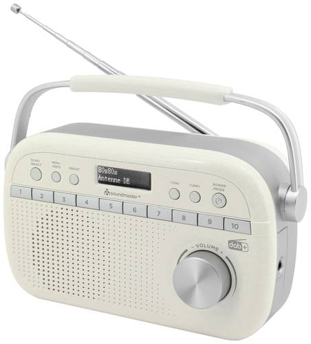 Soundmaster DAB280BE Tischradio DAB+, UKW Beige von Soundmaster