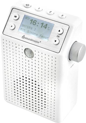 Soundmaster DAB60WE Steckdosenradio DAB+, UKW Bluetooth®, USB Freisprechfunktion, Inkl. Mikrofon, s von Soundmaster