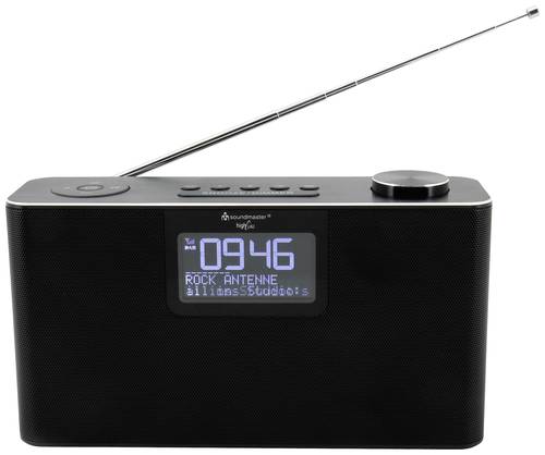Soundmaster DAB700SW Tischradio DAB+, UKW Bluetooth®, AUX, DAB+, UKW, SD, USB Weckfunktion, Freispr von Soundmaster
