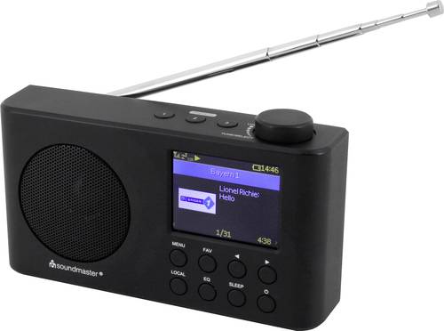 Soundmaster IR6500SW Internet Tischradio Internet, DAB+, UKW Bluetooth®, USB, WLAN, Internetradio w von Soundmaster