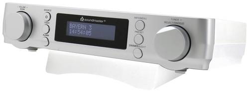 Soundmaster UR2022SI Unterbauradio DAB+, UKW Weckfunktion Silber von Soundmaster