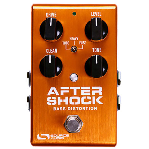 Source Audio AfterShock Bass Distortion Effektgerät E-Bass von Source Audio