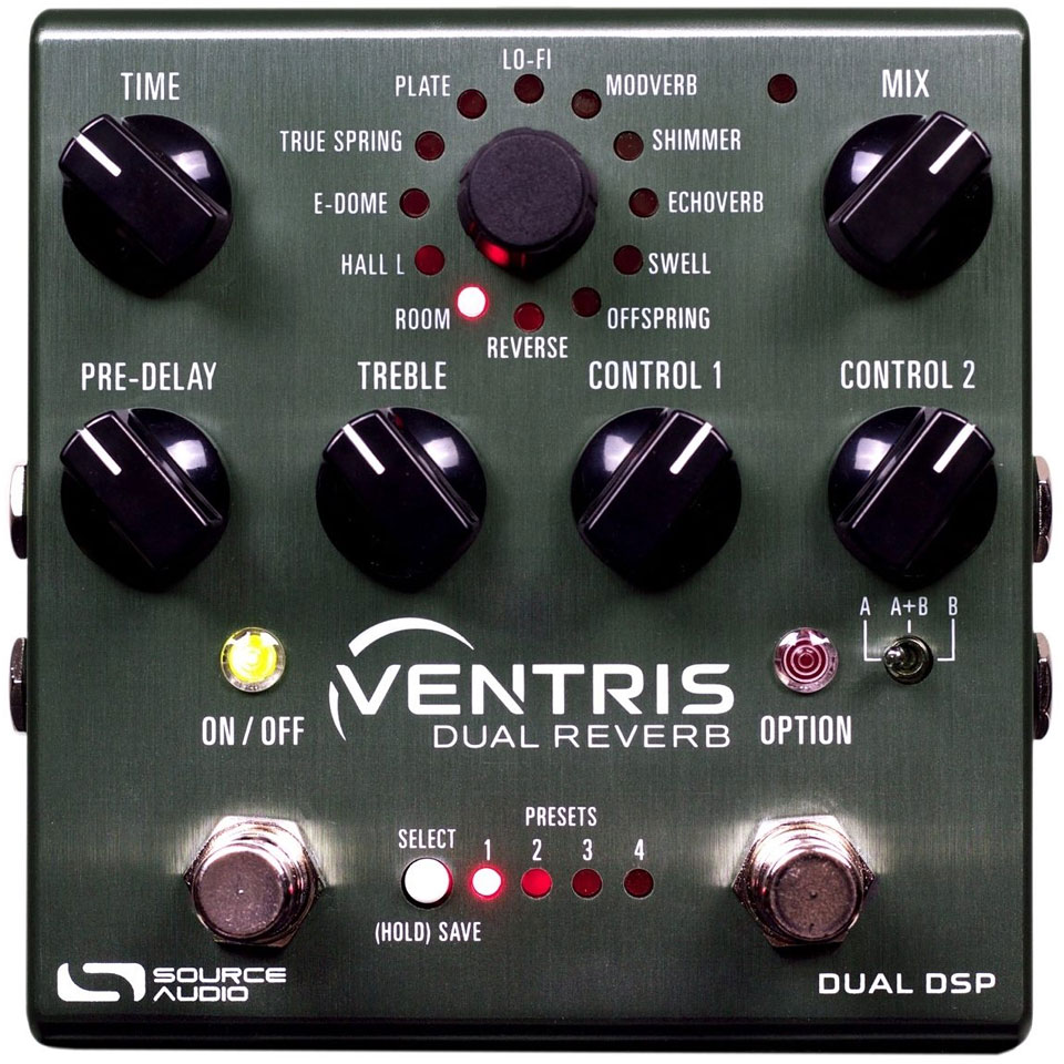 Source Audio Ventris Dual Reverb Effektgerät E-Gitarre Source Audio Ventris Dual Reverb Effektgerät E-Gitarre von Source Audio