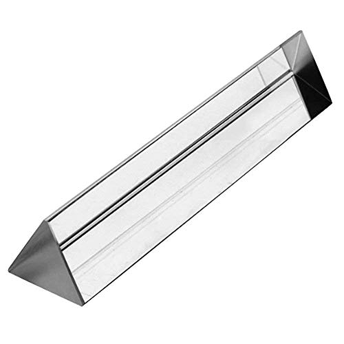 Sourcemall Optisches Glas-Prisma, mit 150 mm, zum Unterrichten von Lichtspektrum-Physik und Fotografieprismen Sourcemall Optisches Glas-Prisma, mit 150 mm, zum Unterrichten von Lichtspektrum-Physik und Fotografieprismen von Sourcemall
