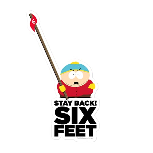 South Park Cartman Stay Back Aufkleber Sticker für Erwachsene aus Vinyl von South Park