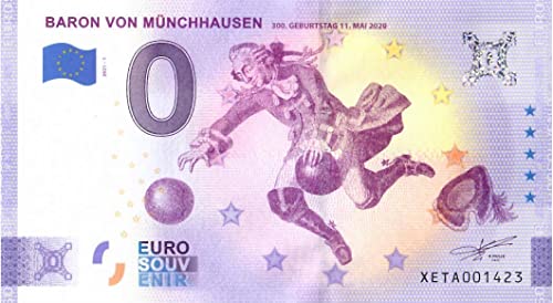 0 Euro Schein Baron von Münchhausen · Deutschland · Souvenir o Null € Souvenirschein von Souvenir Porz