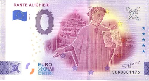 0 Euro Schein Dante II · Italien · Souvenir o Null € Souvenirschein 0 Euro Schein Dante II · Italien · Souvenir o Null € Souvenirschein von Souvenir Porz