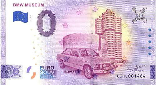 0 Euro Schein Deutschland · BMW Museum München · BMW 323i · Souvenir o Null € Souvenirschein von Souvenir Porz
