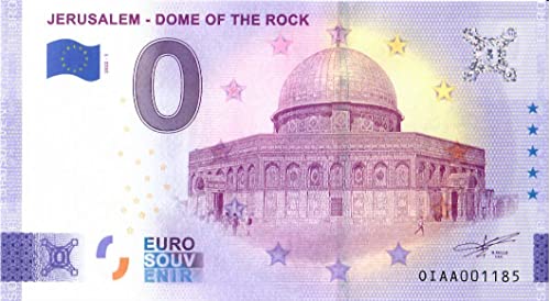 0 Euro Schein Felsendom · Jerusalem · Dome of The Rock · Souvenir o Null € Souvenirschein · 0 Euro Schein Felsendom · Jerusalem · Dome of The Rock · Souvenir o Null € Souvenirschein · von Souvenir Porz