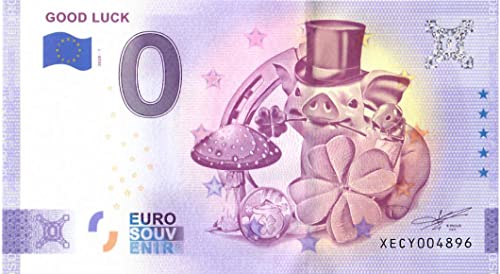 0 Euro Schein Good Luck · Viel Glück · Souvenir o Null € Souvenirschein von Souvenir Porz