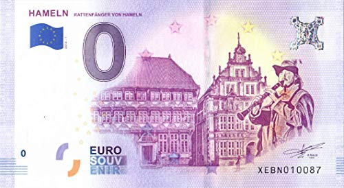 0 Euro Schein Hameln - Rattenfänger · Deutschland · Souvenir o Null € Souvenirschein 0 Euro Schein Hameln - Rattenfänger · Deutschland · Souvenir o Null € Souvenirschein von Souvenir Porz