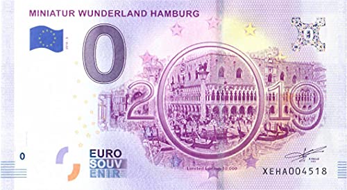 0 Euro Schein Miniatur Wunderland Hamburg · Venedig 2019 · Deutschland · Souvenir o Null € Souvenirschein 0 Euro Schein Miniatur Wunderland Hamburg · Venedig 2019 · Deutschland · Souvenir o Null € Souvenirschein von Souvenir Porz