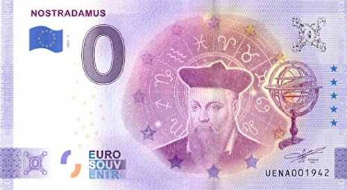 0 Euro Schein Nostradamus · Frankreich · Souvenir o Null € Souvenirschein 0 Euro Schein Nostradamus · Frankreich · Souvenir o Null € Souvenirschein von Souvenir Porz