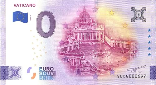 0 Euro Schein Vatikan · Vaticano · Souvenir o Null € Souvenirschein von Souvenir Porz