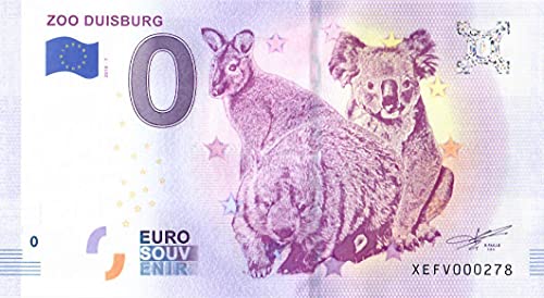 0 Euro Schein Zoo Duisburg VII · Deutschland · Souvenir o Null € Souvenirschein 0 Euro Schein Zoo Duisburg VII · Deutschland · Souvenir o Null € Souvenirschein von Souvenir Porz