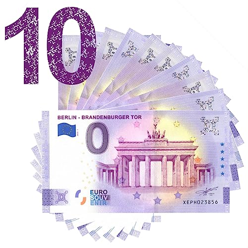 10 unterschiedliche 0 Euro Scheine unserer Wahl · 10x Souvenir o Null € Souvenirschein · 10 x 0 Euro Schein 10 unterschiedliche 0 Euro Scheine unserer Wahl · 10x Souvenir o Null € Souvenirschein · 10 x 0 Euro Schein von Souvenir Porz