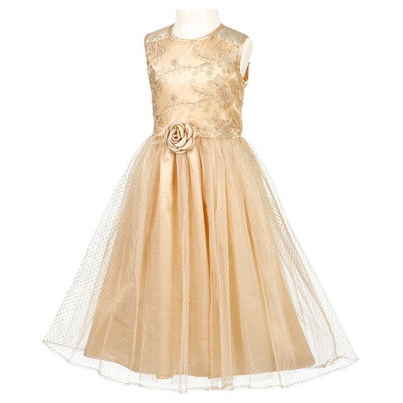 Kostüm-Kleid NORALINE mit Tüll in gold von Souza for kids