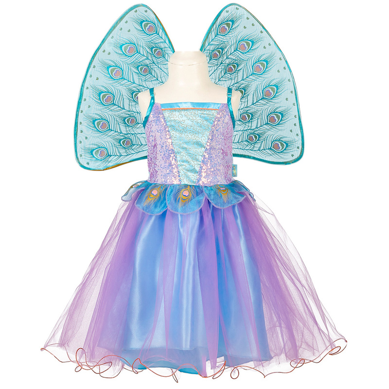 Kostüm-Kleid TAMARA mit Flügeln in koralle von Souza for kids
