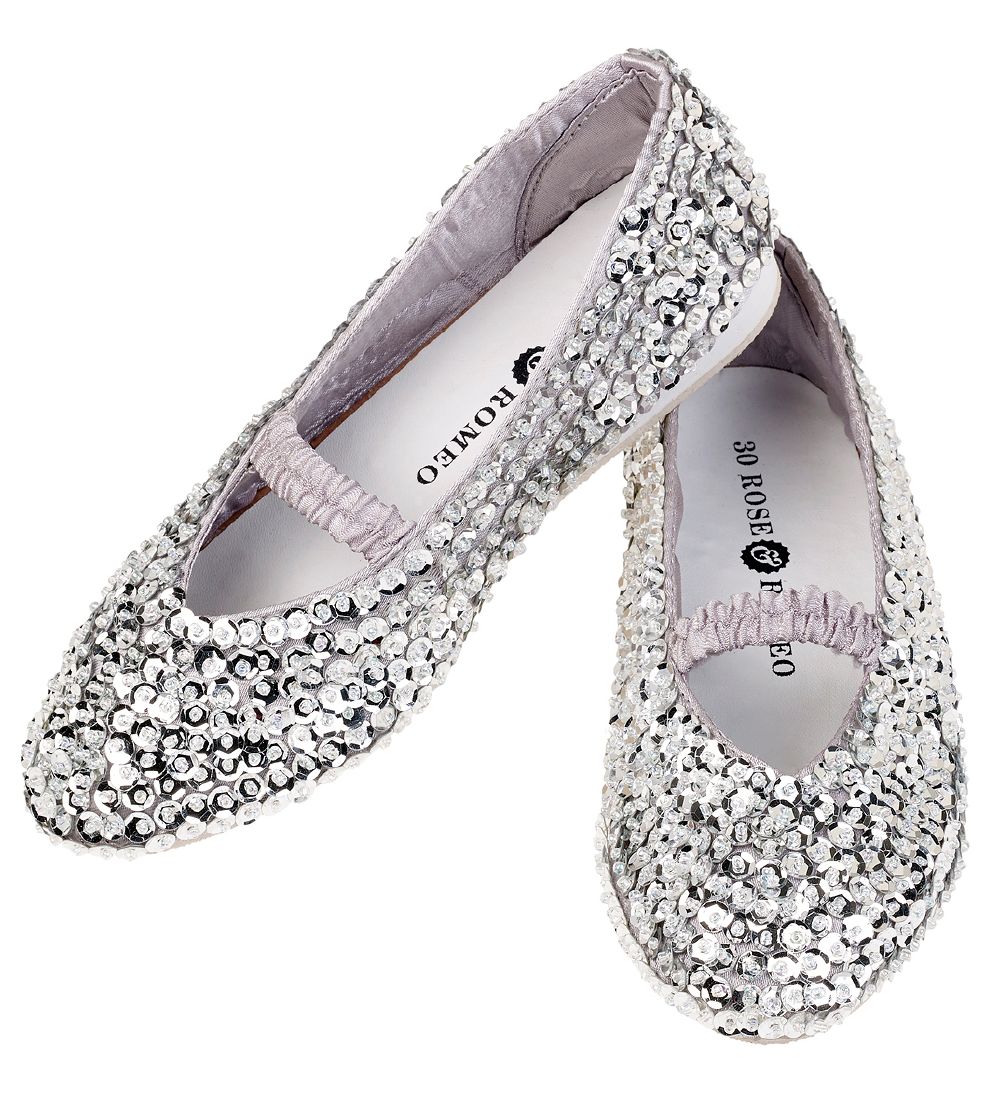 Souza Kostüm - Ballerina Schuhe m. Pailletten - Lily - Silber - Souza - 25 - Kostüme Souza Kostüm - Ballerina Schuhe m. Pailletten - Lily - Silber - Souza - 25 - Kostüme von Souza