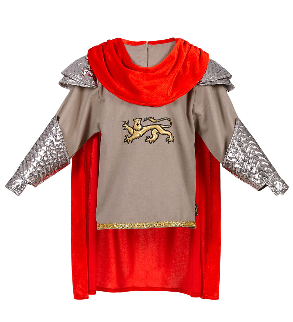 Souza Kostüm - König - Artus - Grauer/Rot - Souza - 8-10 Jahre (128-140) - Kostüme von Souza