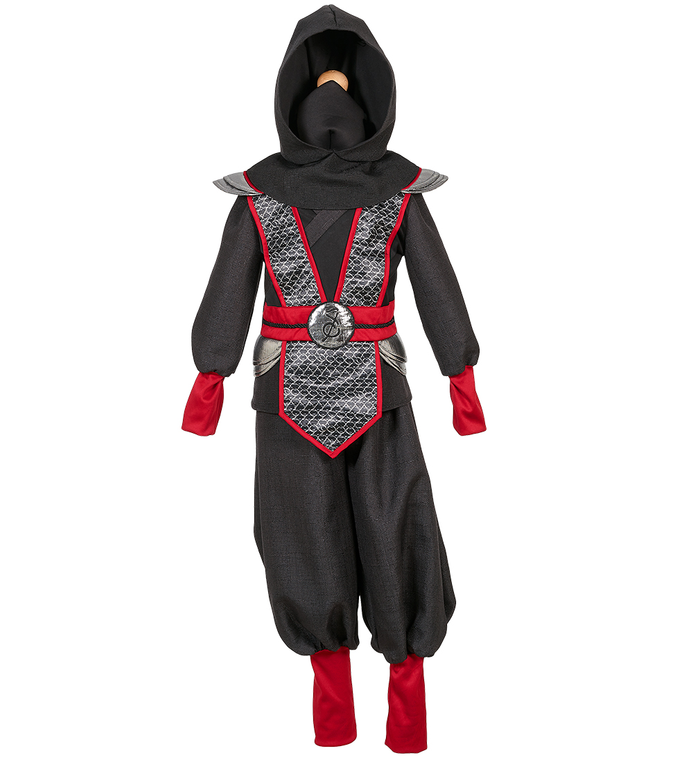 Souza Kostüm - Ninja - Schwarz/Rot - Souza - 5-7 Jahre (110-122) - Kostüme von Souza