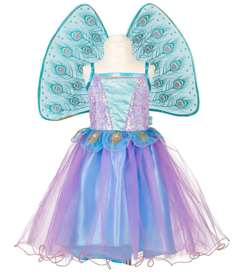 Souza Kostüm - Pfauenkleid - Tamara - Lila - Souza - 5-7 Jahre (110-122) - Kostüme von Souza