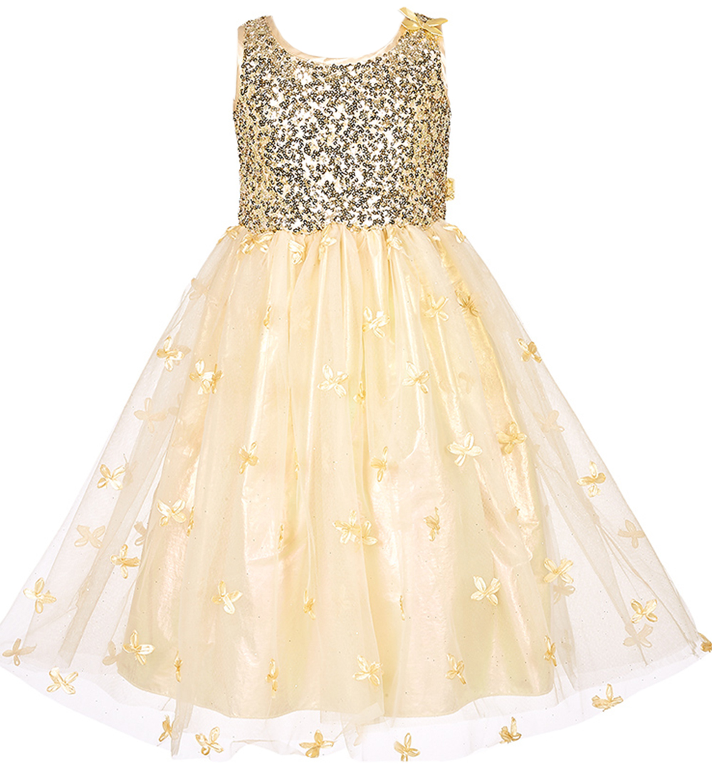 Souza Kostüm - Prinzessin - Angelique - Gold - Souza - 5-7 Jahre (110-122) - Kostüme von Souza