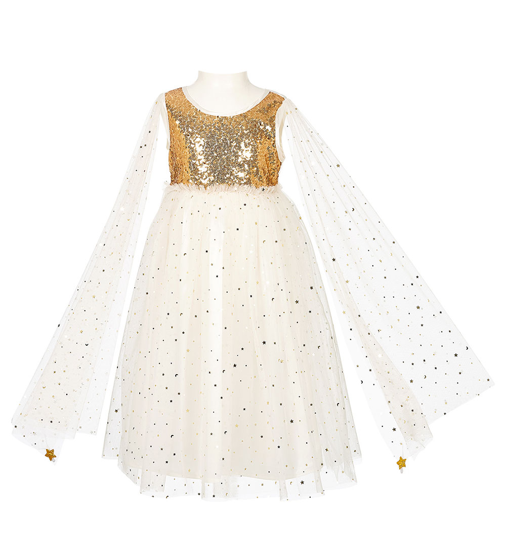 Souza Kostüm - Prinzessin - Dorianne - Weiß/Gold - Souza - 5-7 Jahre (110-122) - Kostüme von Souza