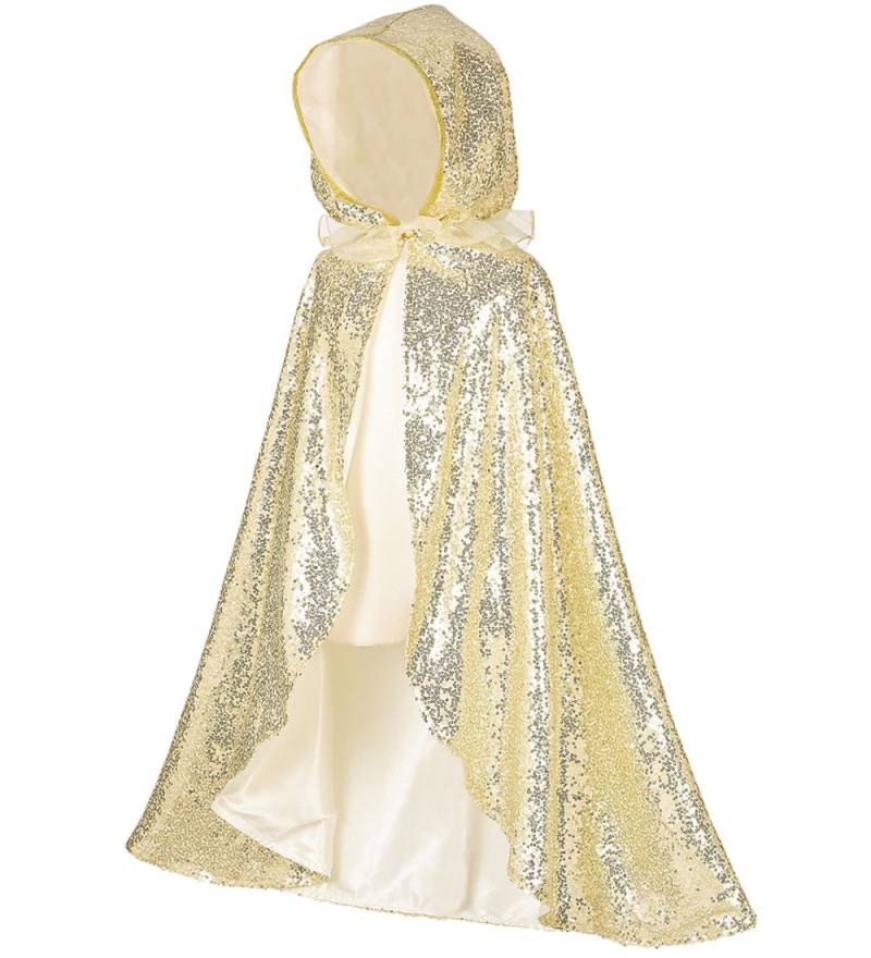 Souza Kostüm - Umhang - Amelia - Gold - Souza - 3-4 Jahre (98-104) - Kostüme von Souza