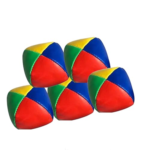 SovZovy 3 Palline da Giocoliere，Rivestimento Impermeabile，Riempiento di Paline da Giocoleria für Anfänger, lebendige Farben zur Verbesserung der motorischen Fähigkeiten (5 Stück) von SovZovy