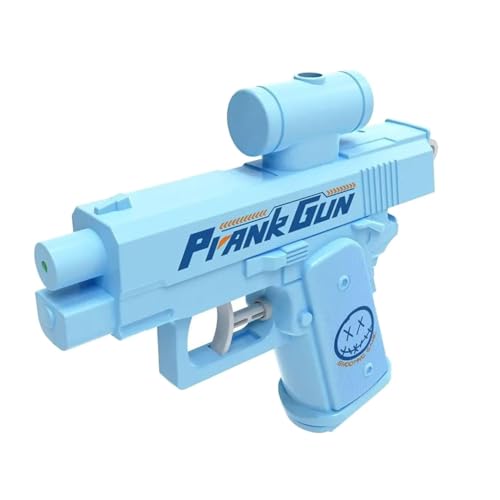Prank Two-Way Water Gun, Prank Squirt Gun, Prank Water Gun, Creative Pranks Battle Toy Waters Guns Fight, Can Spray from Front and Back (Blue) von Sovtay