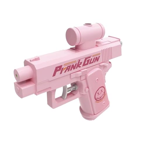 Prank Two-Way Water Gun, Prank Squirt Gun, Prank Water Gun, Creative Pranks Battle Toy Waters Guns Fight, Can Spray from Front and Back (Pink) von Sovtay
