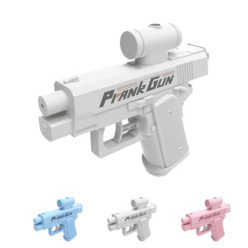 Prank Water Gun, Reverse Water Gun, Prank Two-Way Water Gun, Prank Squirt Gun, Can Spray from Front and Back (White) von Sovtay