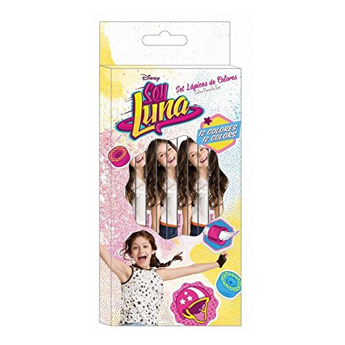 Ich Bin Luna Etui, 12 Buntstifte Minen (SAFTA 311626784) von Soy Luna