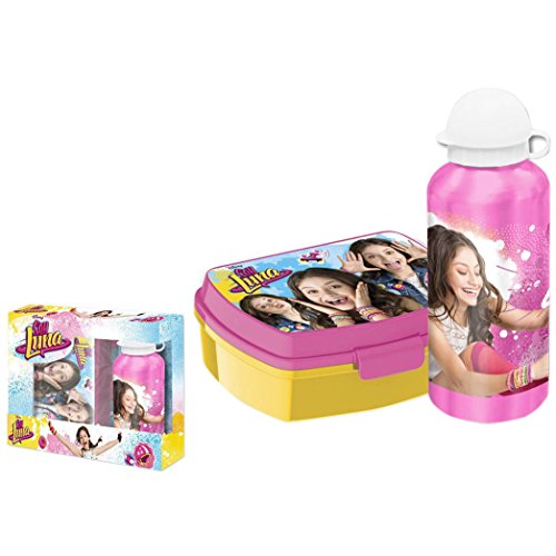 SOY LUNA WD18022 Trinkflasche mit Lunchbox, Metall von Soy Luna