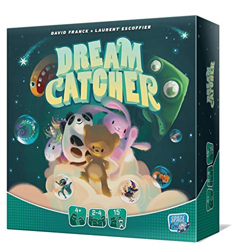 Space Cow | Dream Catcher | Brettspiel für Kinder | ab 4 Jahren | 2 bis 4 Spieler | 15 Minuten pro Spiel | Spanisch von Space Cowboys