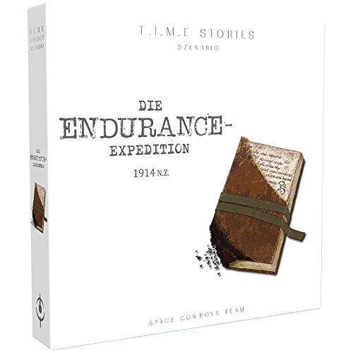 Space Cowboys | TIME Stories – Die Endurance Expedition | Erweiterung | Kennerspiel | Erzählspiel | 2-4 Spieler | Ab 12+ Jahren | 60+ Minuten | Deutsch von Space Cowboys
