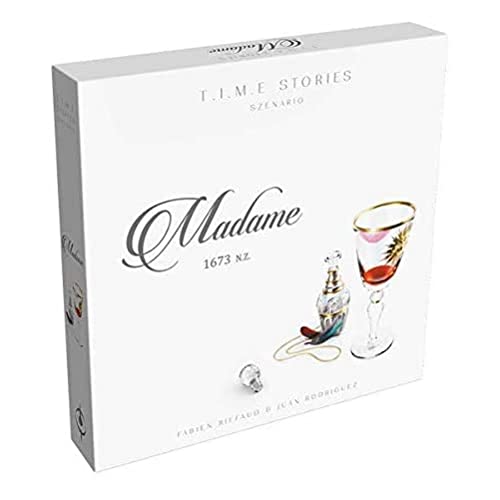 Asmodee, TIME Stories – Madame, Erweiterung, Kennerspiel, Erzählspiel, 2-4 Spieler, Ab 12+ Jahren, 90+ Minuten, Deutsch von Space Cowboys