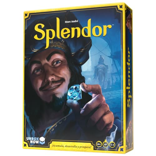 Asmodee | Splendor | Neue Ausgabe | Strategisches Familienspiel | Ab 10 Jahren | 2 bis 4 Spieler | 30 Minuten pro Spiel | Spanisch von Space Cowboys
