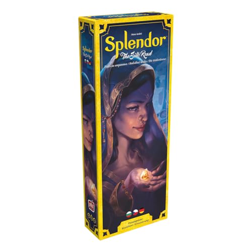 SPACE Cowboys, Splendor – The Silk Road (Die Seidenstrasse), Erweiterung, Familienspiel, 2-4 Spieler, ab 10+ Jahren, 45 Minuten, Deutsch, Mehrsprachig von Space Cowboys